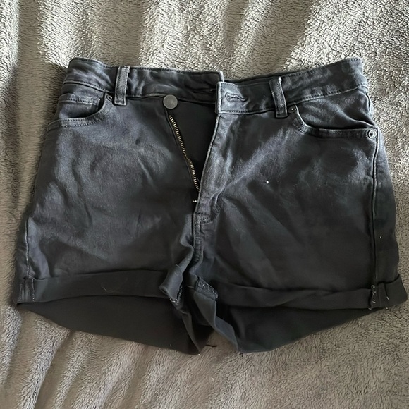 American Eagle black Jean shorts - Picture 1 of 4